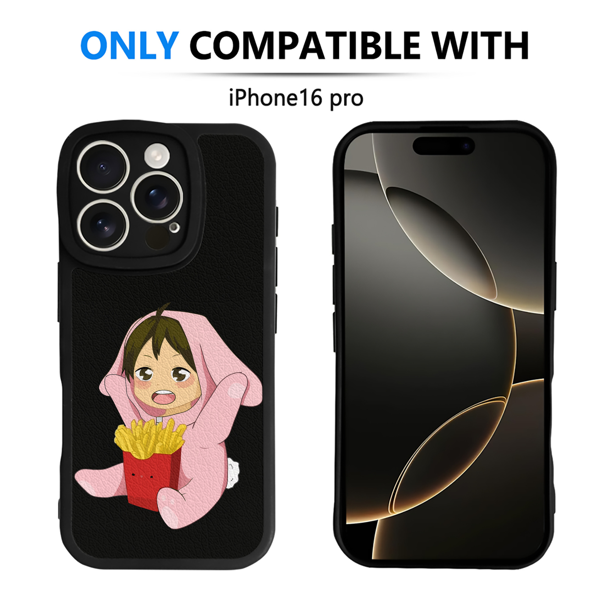 （画像用） ハイキュー!! Haikyu!! 【iPhone 16シリーズ対応】シリコンスマホケース（レザー調） 材質：シリコン